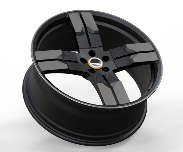 Forged wheels 21” - duo spoke satin black