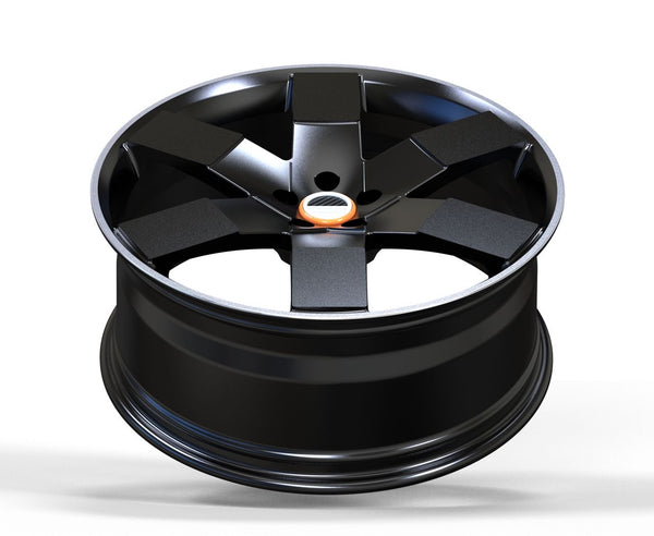 Forged wheels 21” - block spoke satin black