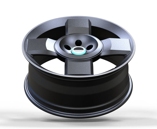 Forged wheels 19” - tough spoke satin black