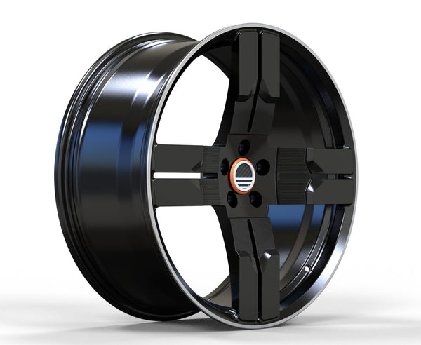 Forged wheels 21” - duo spoke satin black
