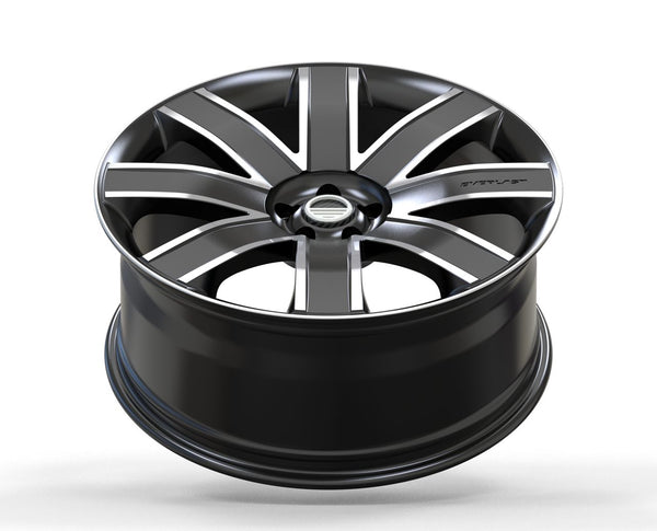 Forged wheels 21” - facet spoke diamond cut