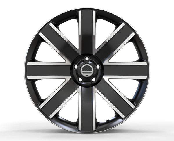 Forged wheels 21” - facet spoke diamond cut