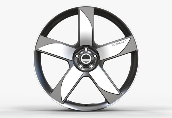 Forged wheels 22” - blade spoke diamond cut